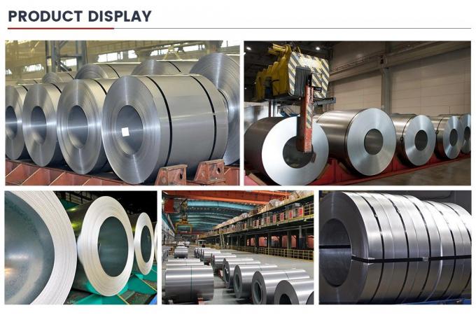 Fabrika Doğrusu 0,125-4,0mm Galvanizli Yaprak/Kemer Ss250 Ss275 Soğuk Lastikli Çelik Kemer 7