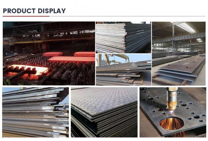 Otomobil için düşük karbonlu çelik levhası Karbonlu çelik dökme demir levhası 30X3048X6096mm ASTM A36 Karbonlu çelik levhası 8