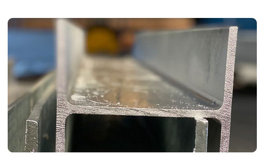 Bazck Karbon Çelik H kiri 100mm H kiri Ticari binalar için ASTM Standartı 5