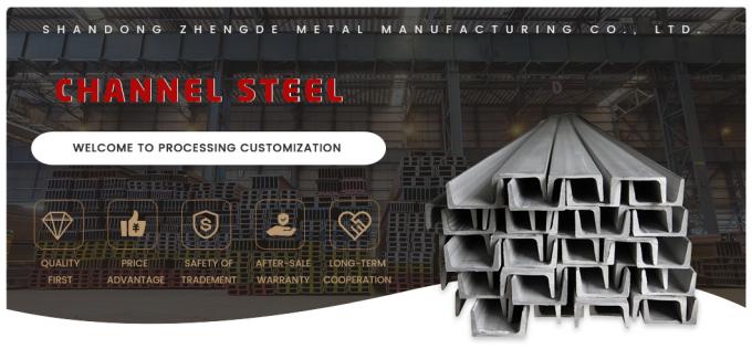 Rekabetçi Fiyatlı A36 Karbon Çelik C Kanalı 41X41 41*21 Sıcak DIP Galvanize U Kanalı Çelik 0