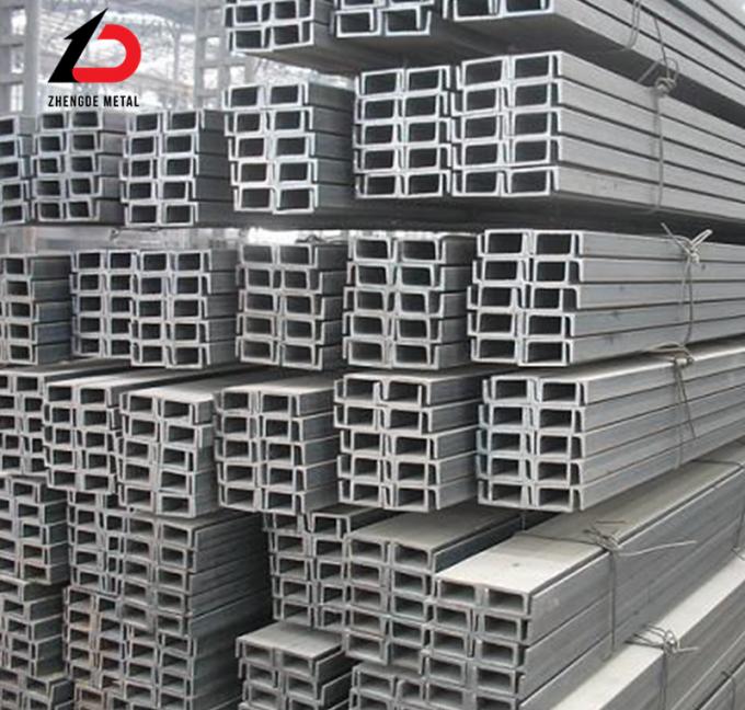 Rekabetçi Fiyatlı A36 Karbon Çelik C Kanalı 41X41 41*21 Sıcak DIP Galvanize U Kanalı Çelik 5