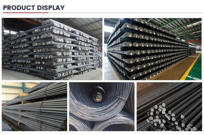 HRB500 Güçlendirme Çelik Çubuk Deformasyonlu Çelik Güçlendirme Çubuk 8mm 7