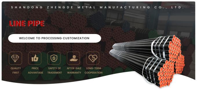 İyi Kalite ASTM A106 / API 5L Sch 40 Sch 80 Sch120 Siyah Boyalı Çelik Dikişsiz Boru Karbon Çelik Boru Hızı 0