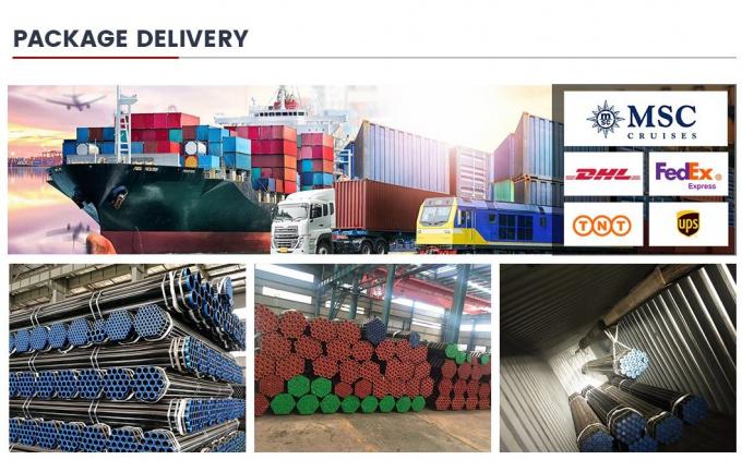 İyi Kalite ASTM A106 / API 5L Sch 40 Sch 80 Sch120 Siyah Boyalı Çelik Dikişsiz Boru Karbon Çelik Boru Hızı 10