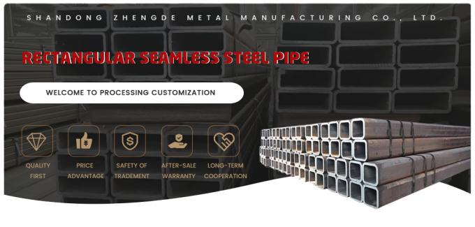 Ücretsiz Örnek ASTM GB En JIS Stand Karbon Çelik/ Paslanmaz Çelik/ Alloy Çelik Makine Üretimi, İnşaat için Çürük Bölümlü Tüp 0