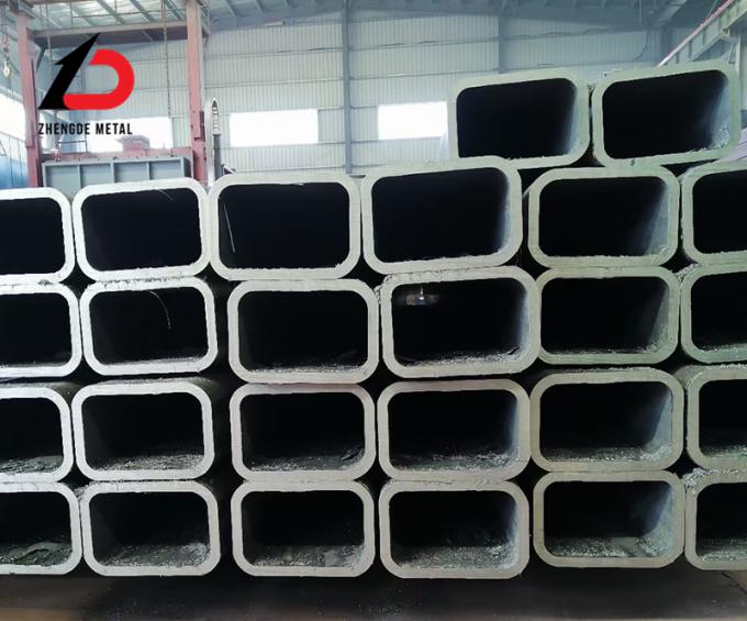 Gönderi öncesi denetim Büyük stok S235jr Ss330 Q195 Q235 Sıcak dikdörtgen dikişsiz çelik boru fabrikası 4