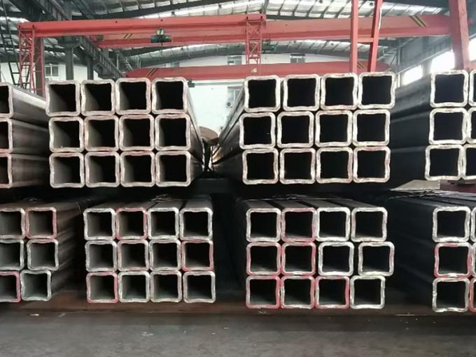 AISI 1018 1020 1006 1017 Sıcak Dolaştırılmış Dikdörtgen Karbon Çelik Tüp Dikişsiz Karbon Çelik Kare Tüp Cuatomized Boyut ve Fabrika Fiyatı ile 3