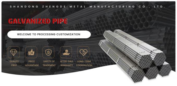 ASTM A653 Galvanizli Çelik Boru Gi Dikişsiz 2 Inch Schedule 40 Galvanizli Boru 0