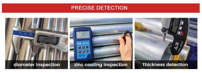 ASTM A653 Galvanizli Çelik Boru Gi Dikişsiz 2 Inch Schedule 40 Galvanizli Boru 8