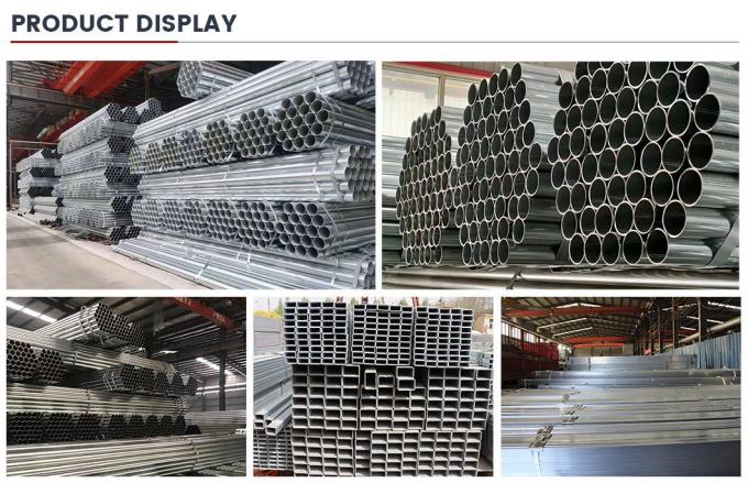 ASTM A653 Galvanizli Çelik Boru Gi Dikişsiz 2 Inch Schedule 40 Galvanizli Boru 7