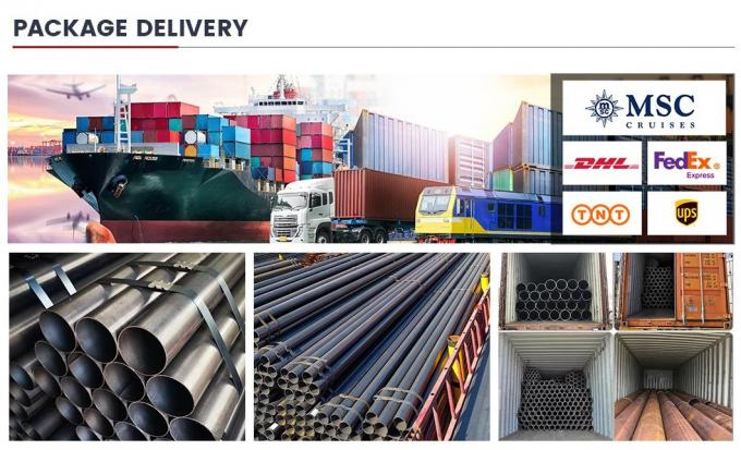 2.1 - 60 mm kalınlığında, petrol boru hattı inşaatı için sıcak valflı karbon çelik kaynaklı boru 10
